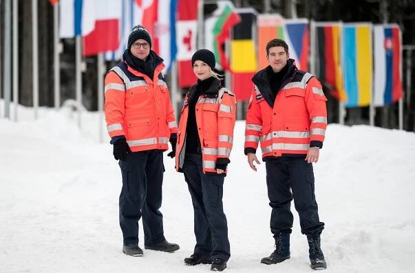 Stefan Ruppe, Mirka Pigulla, Philipp Danne - In aller Freundschaft - Die jungen Ärzte: Adventskind - Promo