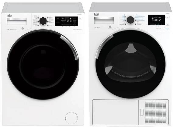 BEKO Set BEKO WTV8744CSXWST + DH8544CSFRX + Záruka 10 let na MOTOR