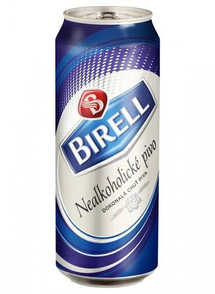 Birell (24 x 0.5 l plechovkové) - Bohemia Beer Commerce