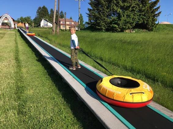 Horské káry a tubing