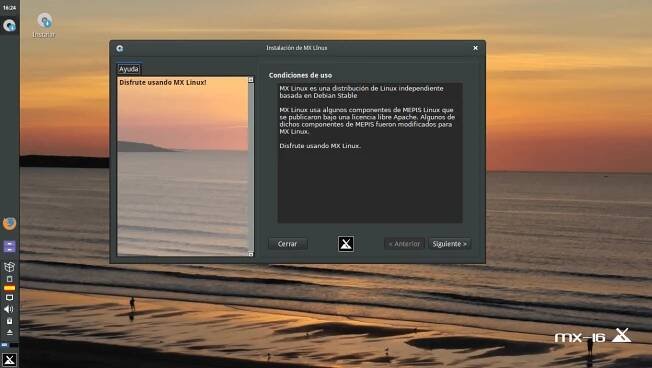 Instalador MX Linux