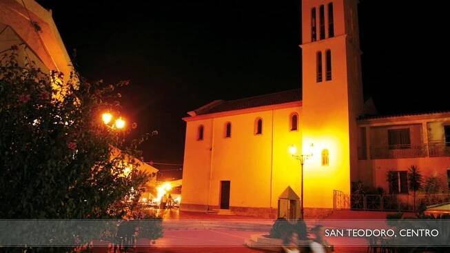 Il centro di San Teodoro (proprietà del comune di San Teodoro)