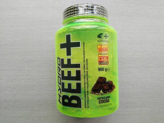 ⚡ Hydro Beef+ - 900g - 4+ NUTRITION - Cena, dávkování, názory - obchod MusclePower