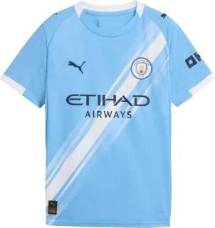Dětský domácí fotbalový dres Puma Manchester City 25/26 modrý