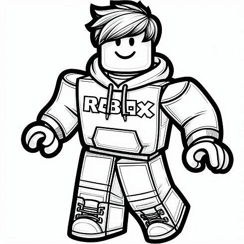 Omalovánka Roblox 47