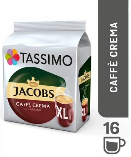 Tassimo Jacobs Krönung Café Crema Classico XL 16 ks