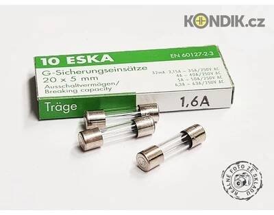 Pojistka 5x20mm zpožděná 522.500, Proud: 8A od 4,9 Kč - Heureka.cz