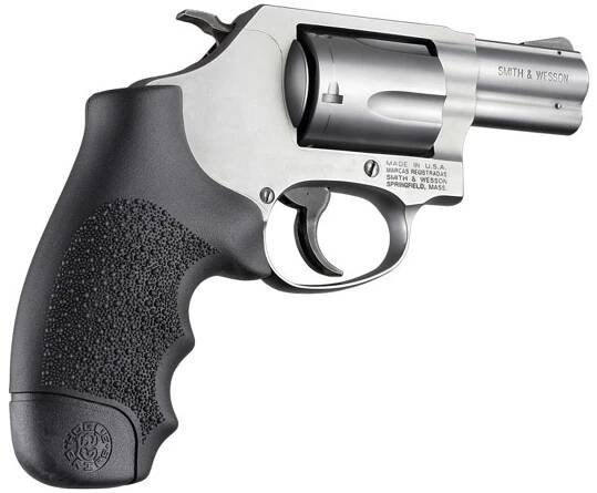 Střenky Hogue Smith & Wesson J rám round butt černé