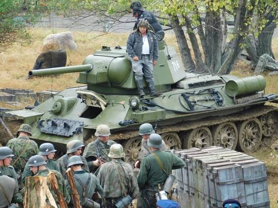 Manévry u Ořechova: Nadšenci předvedli epizody z válečných operací Barbarossa a Bagration