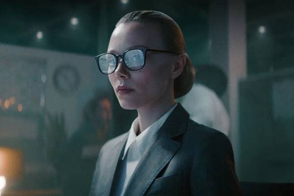 Ivanna Sakhno as Amelia in M3GAN 2.0.