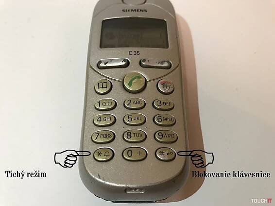 Zaspomínajte si s TOUCHIT: Siemens C35i | TOUCHIT