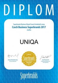 2017 - Diplom Czech Business Superbrands