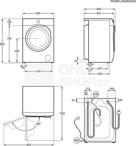 Pračka Beko BM3WFU4941WW | OnlineShop.cz