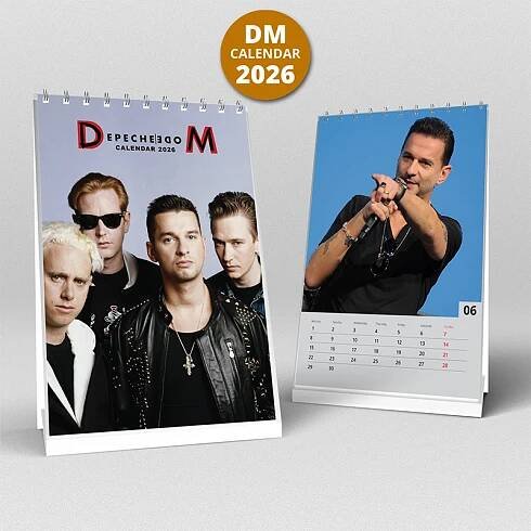 Depeche Mode Desk Calendar 2026