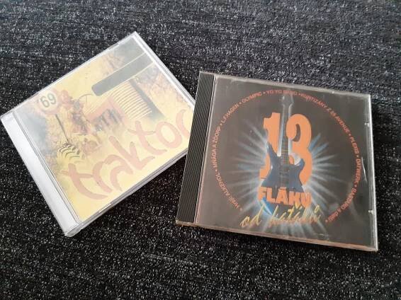 CD 13 FLÁKŮ OD KATÁKŮ 1993 rare Monitor,Alkehol,Olympic atd. + Traktor
