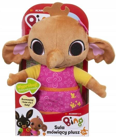 Plyšový maskot Golden Elephant Bing Sula mluvící polsky 23 cm od 602 Kč - Heureka.cz