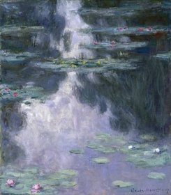 Claude Monet - Lekníny - Water Lilies (Nymphéas) - reprodukce