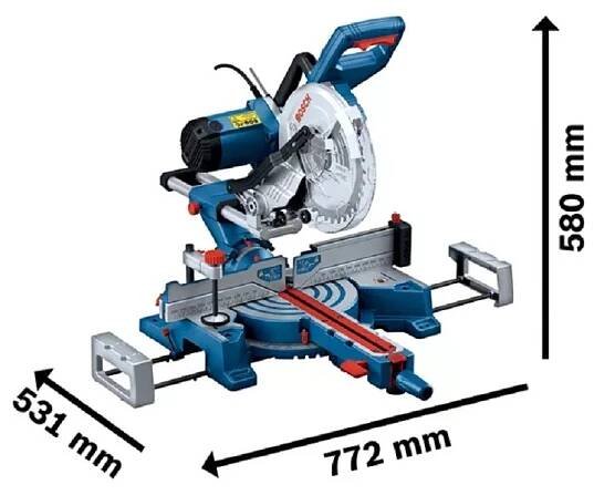 Bosch Professional Kapovací a pokosová pila GCM 254 D nakoupit u OBI