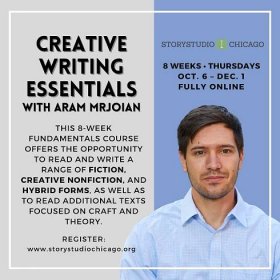 Q&A with “Creative Writing Essentials” instructor Aram Mrjoian