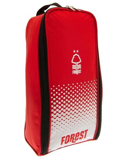Obrázek produktu pro Nottingham Forest FC - Sáček na boty s barevným přechodem BS4681 (jedna velikost) (červeno-bílý)