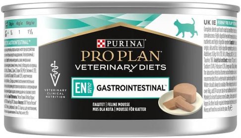 Purina Pro Plan VD EN Gastrointestinal 195 g / Konzervy pro kočky / péče o trávení