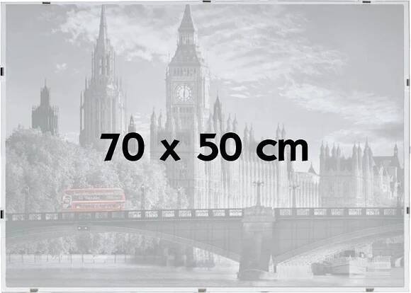 BFHM Rám Euroclip 70 x 50 cm plexisklo