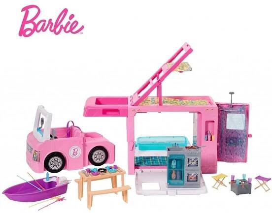 Mattel Barbie Karavan 3v1 Super-Camper GHL93
