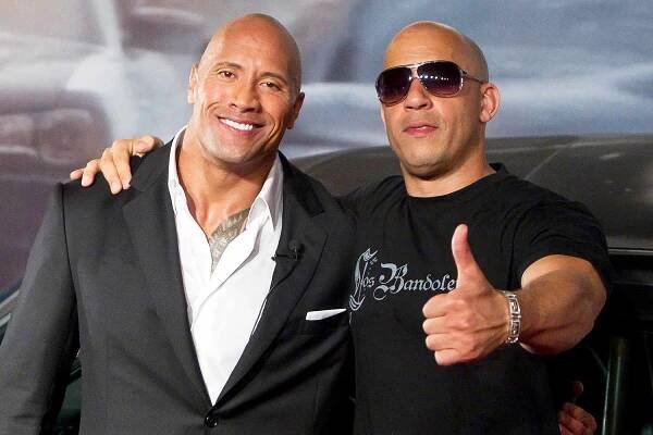 Vin Diesel Breaks Silence After Resurrecting Dwayne Johnson Feud Rumors at 2025 Golden Globes
