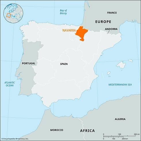 Navarra | Spain, Map, & History | Britannica