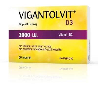 Vigantolvit D3 tob. 60x2000IU