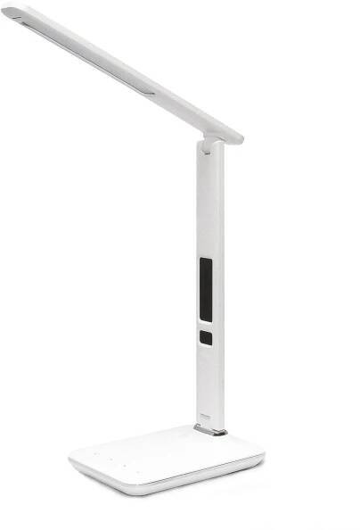 IMMAX stolní lampička LED Kingfisher bílá