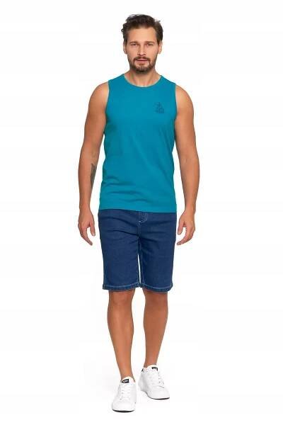 TANK-TOP Pánské Tričko bez rukávů Boxerka s malým potiskem MORAJ M Model OTS1100-034