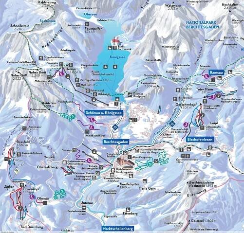 Výška sněhu Berchtesgaden - Počasí sníh - Podmínky na svahu - Webkamera