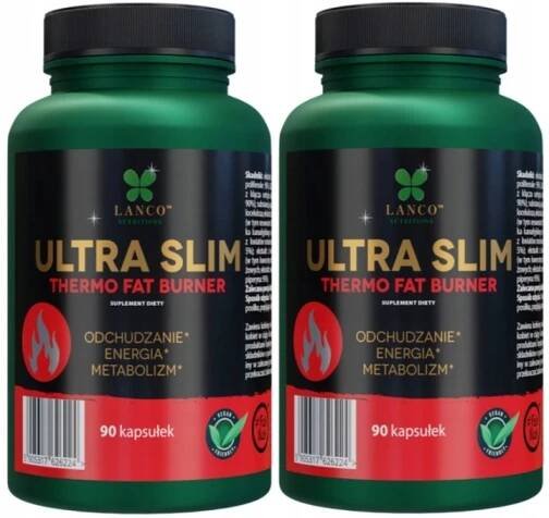 Lanco Nutritions ULTRA SLIM THERMO FAT BURNER 180 kapslí Metabolismus Energie