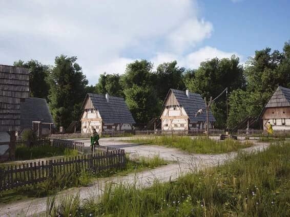 Manor Lords patch adds new maps and a city builder staple, bridge-building, and also makes it so 