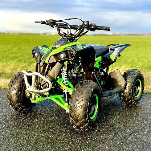 Dětská benzínová čtyřkolka Leramotors THOR 125ccm AUTOMAT - zelená