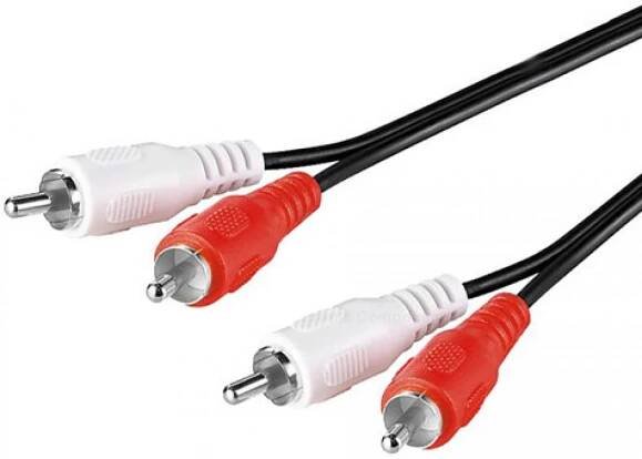 PREMIUMCORD Kabel audio 2x Cinch - 2x Cinch (RCA, M/M) 5m | TonerPartner.cz