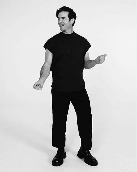 The Row, Courtesy of SSENSE top. Dickies pant. Louis Vuitton boots. 