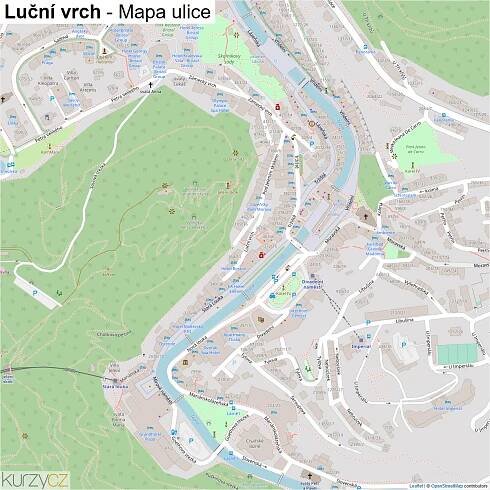 Luční vrch - mapy | Kurzy.cz