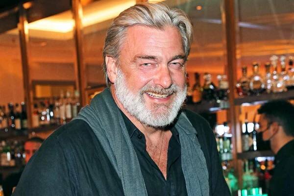 FRANKFURT AM MAIN, GERMANY - OCTOBER 05: Ray Stevenson attends the premiere of the movie "My Name is Josy" at Villa Kennedy on October 5, 2021 in Frankfurt am Main, Germany. (Photo by Gisela Schober/Getty Images)