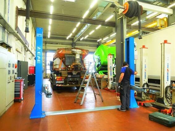 MAN Truck & Bus (Čestlice) - Vybavení autoservisů, pneuservisů a dílen v průmyslu od TECHNOLOGY - GARAGE spol. s r.o.