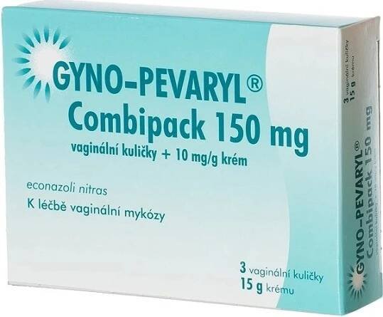 GYNO-PEVARYL COMBIPACK VAG/DRM 150MG+10MG/G CRM+VAG GLB 3+15G