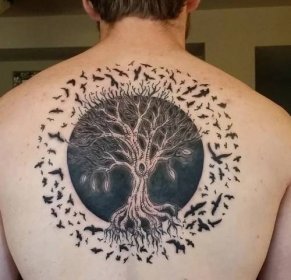 tatuaje del árbol de la vida