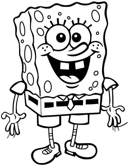 coloring pages spongebob squarepants, spongebob, sponge, patrick, bob, free page downloads