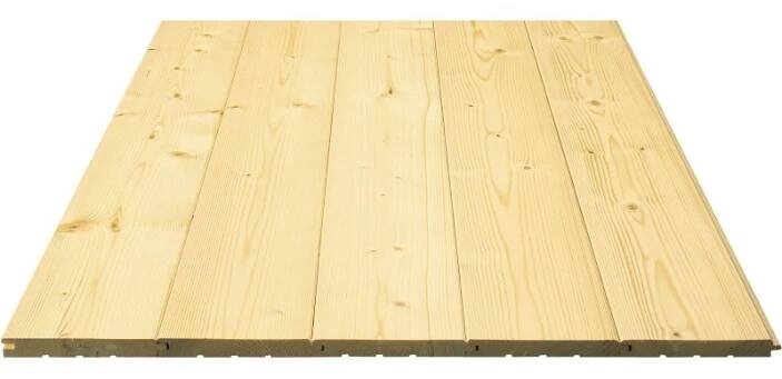 Rettenmeier Obkladová palubka Fase smrk/jedle, kvalita B, 250 x 1,4 x 12,1 cm