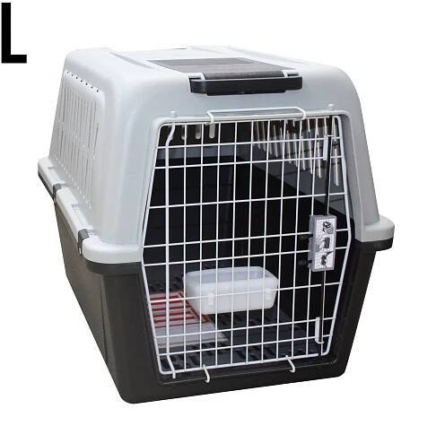 Přepravní box velikost L pro 1 psa (81 × 55,5 × 58 cm) norma IATA
