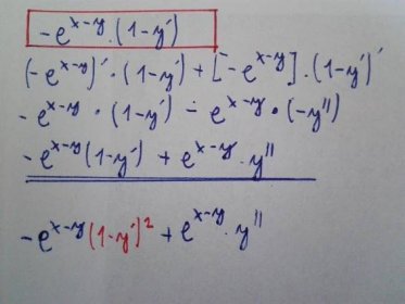Implicitní derivace