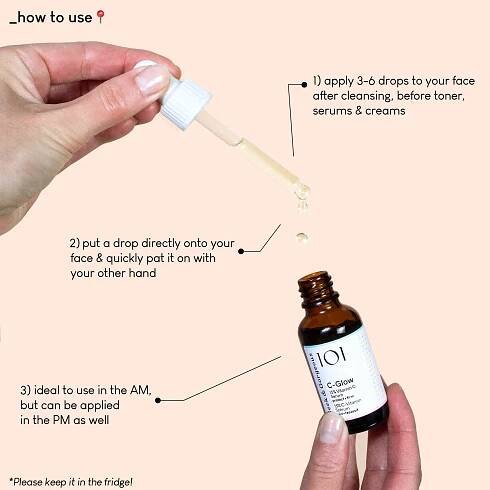 Pleťové sérum s vitamínom C „C-Glow“ - Lass