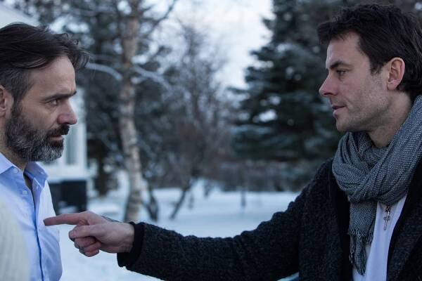 Mrazivá přísaha - Z filmu - Baltasar Kormákur, Gísli Örn Garðarsson