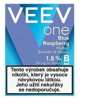 IQOS VEEV VEEV ONE náplň Blue Raspberry 20mg - 2ks 20mg